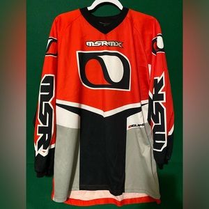 MSR MX Mens Size L Motocross Eclipse Long Sleeve Jersey Adult